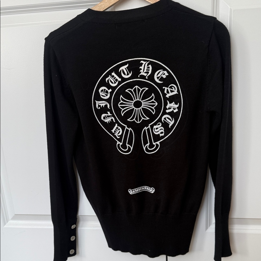 Black Cardigan Sweater